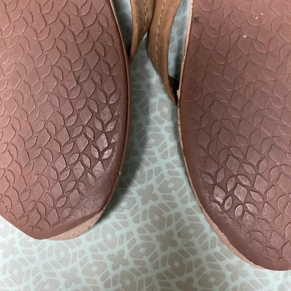Reef Brown Leather Thong Sandals - Picture 3 of 5